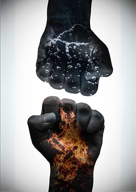 Water and Fire Fists