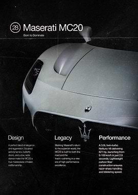 Maserati MC20 Supercar