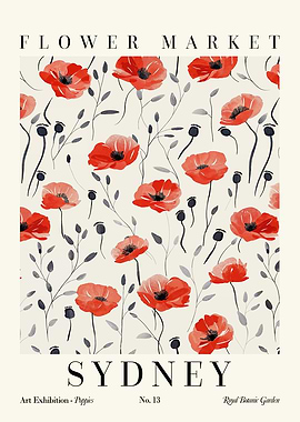 Poppy Sydney Flower Market