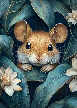 Mouse In Foliage
