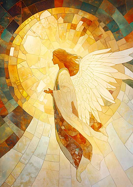 Angel Mosaic Art
