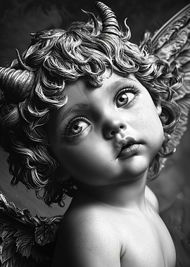 Angel with Horns