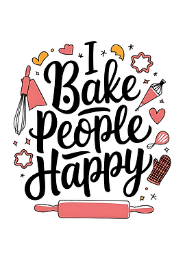 Funny Baking Quote Baker
