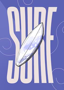Surfboard Poster