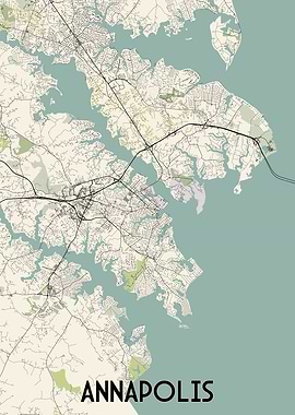 Annapolis City Map