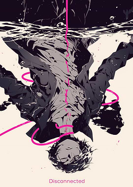 Anime Male Underwater