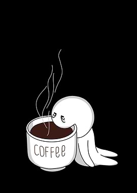 Coffee Loving Ghost