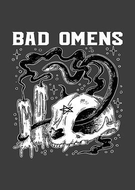Bad Omens Skull & Snake
