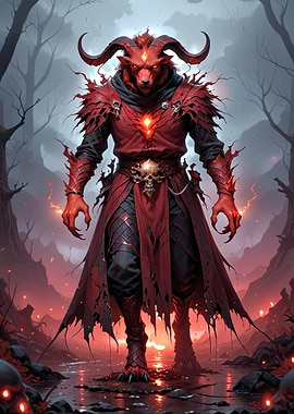 Red Demon Warrior