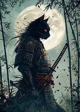 Samurai Cat