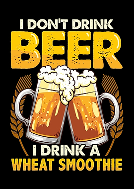 Wheat Smoothie Beer Design