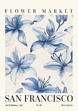 Lily San Francisco Flower Market