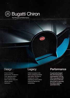 Bugatti Chiron: Performance Car