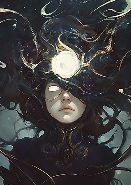 Cosmic Third Eye, Mystical Woman