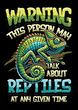 Reptile Lover Chameleon