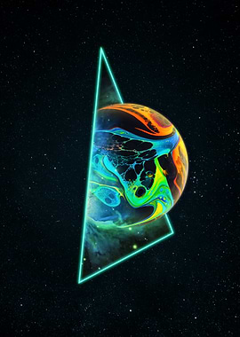 Cosmic Sphere in Triangle