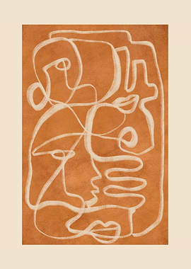 Abstract line art 205