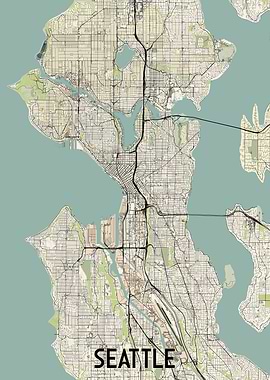 Seattle City Map