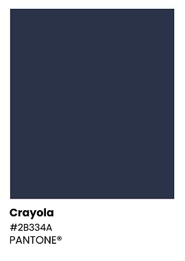 Crayola Color Chart
