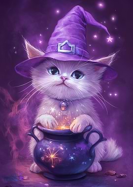 Witchy Kitten