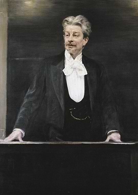 Portrait of a Man in Formal Attire