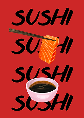 Sushi Illustration