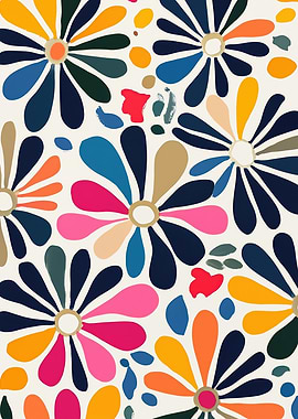 Daisies Matisse Floral