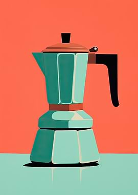 Moka Pot Illustration