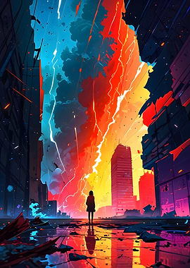 Post-Apocalyptic Cityscape