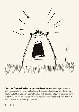 Monster, Own who you are and embrace yourself – Exclamation Mark