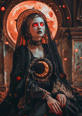 Crimson Oracle - Dark Moon Priestess