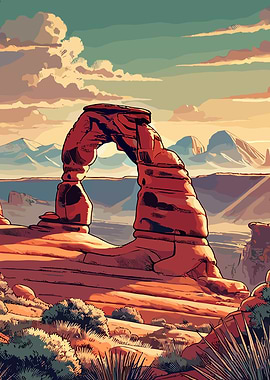 Delicate Arch Sunset