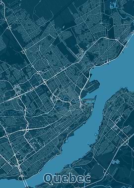 Quebec City Map