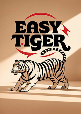 Easy Tiger Illustration
