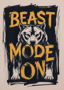 Wolf Beast Mode On Sport