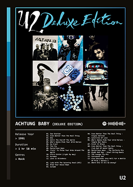 Achtung Baby (1991) Album by U2