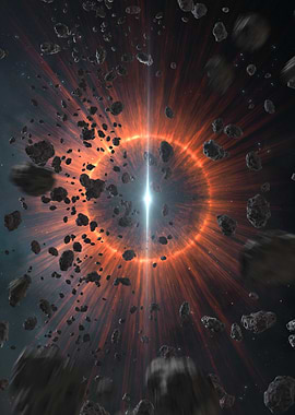 Space Debris and Star