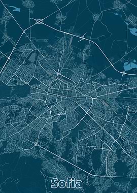 Sofia City Map