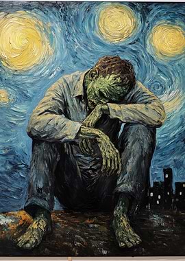 Starry Night Loneliness