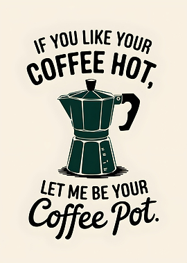 Retro Coffee Lover Print