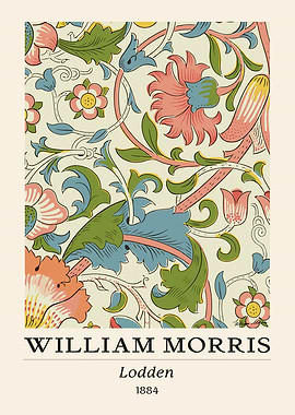 William Morris Lodden Floral Pattern