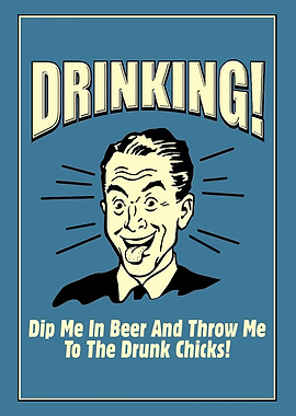 Drinking Poster