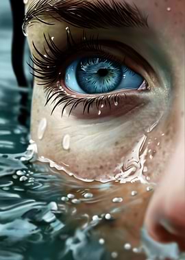 Emerging from the blue