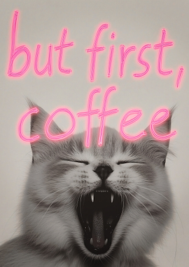 But First, Coffee Cat