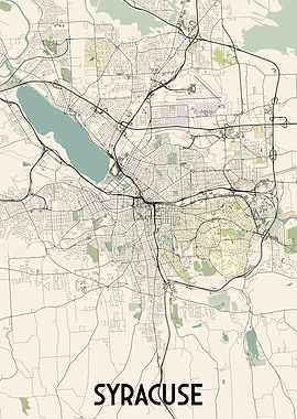 Syracuse City Map