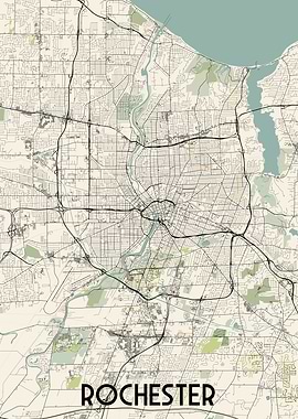 Rochester City Map