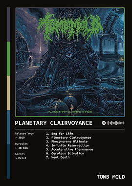 Planetary Clairvoyance (2019) Album by Tomb Mold