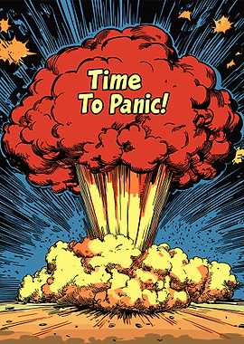 Time To Panic Comic Art