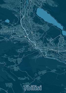 Tbilisi City Map