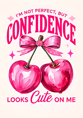 Confidence Cherry Print